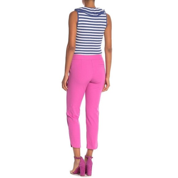 💕TRINA TURK💕 Sprout Cropped Tulip Pants ~ Pink - Picture 6 of 8
